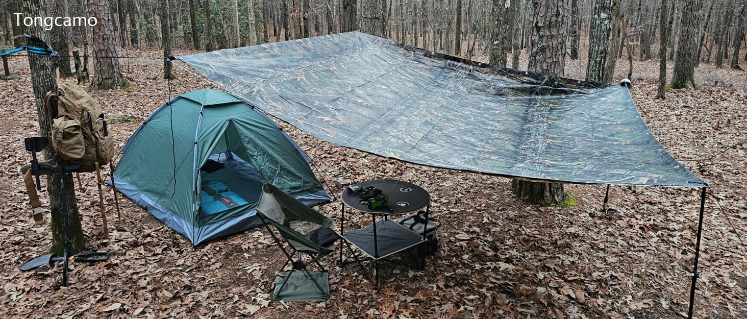 Tongcamo tarp cover