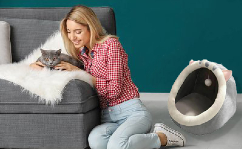 A Comfortable, Soft Cat Bed For All Seasons