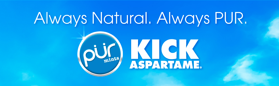 Always Natural. Always PUR. PUR Mints