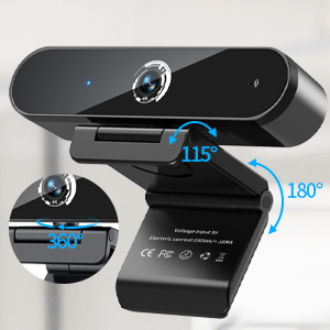 Webcam with Privacy Cover