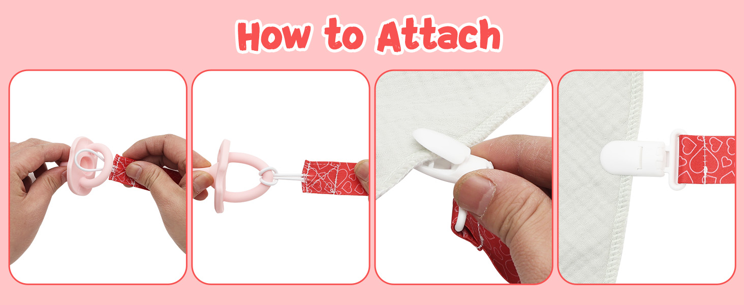 how to use pacifier clip