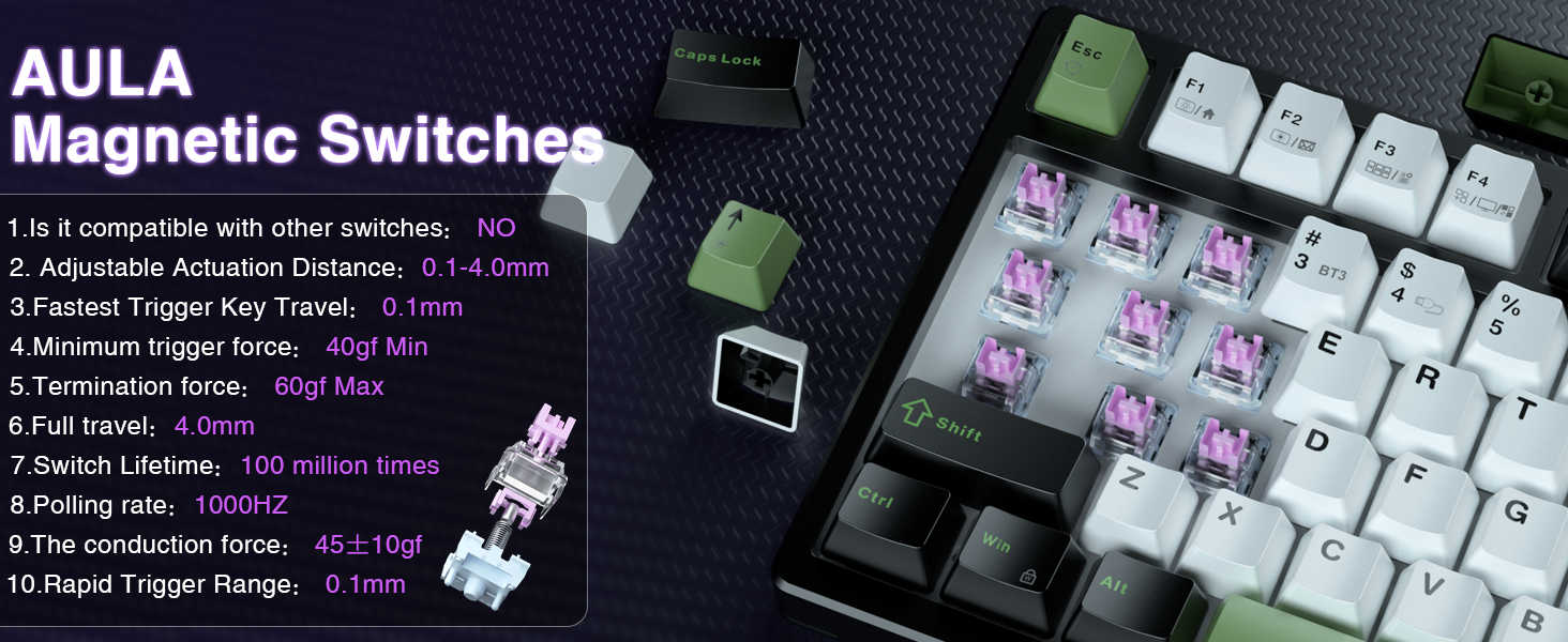 magnetic switch keyboard