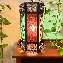 stained glass lamp