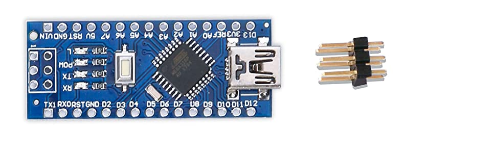 ELEGOO 3 Pezzi Nano Scheda di Microcontrollore (Kit di 3) Compatibile ...