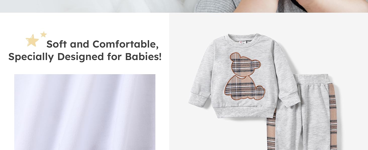 Baby Boy Clothes Baby Girl Sweatshirt Pant Sets