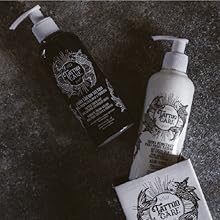 Tattoo Care Kit: Soap and cream bottles