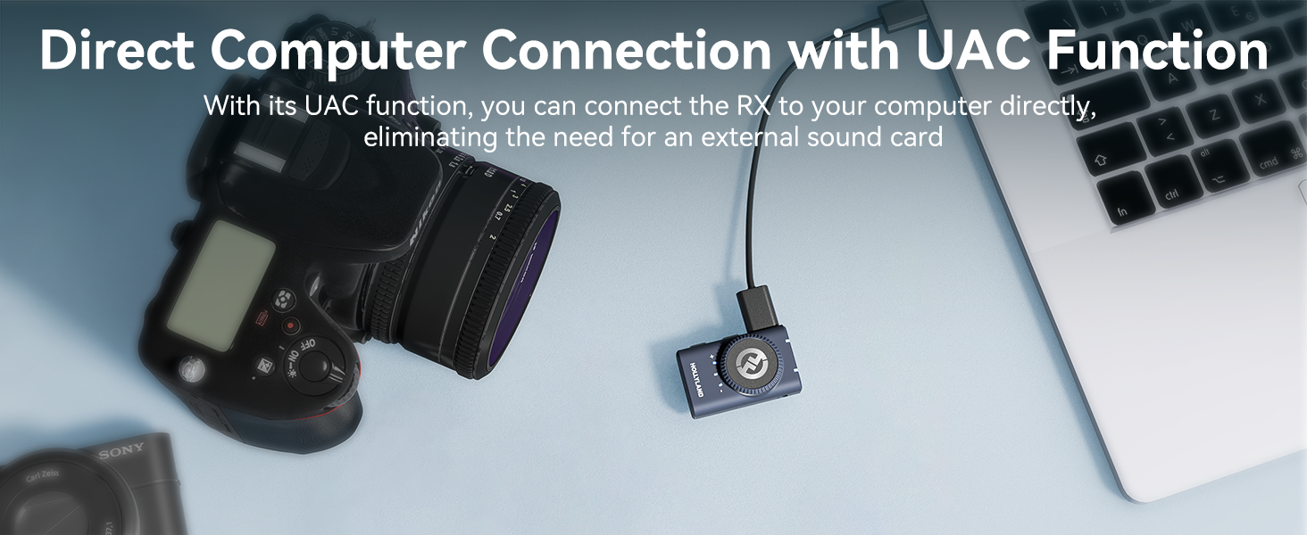 wireless lavalier lapel microphone system lav mic lark m2