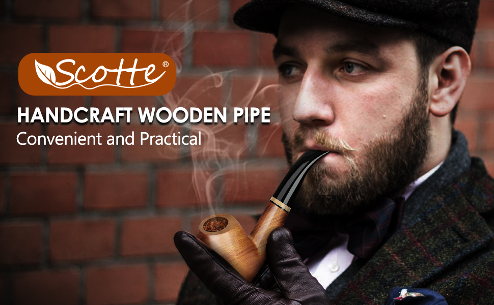  Scotte Captain Pipe Red Pipe : Health & Household