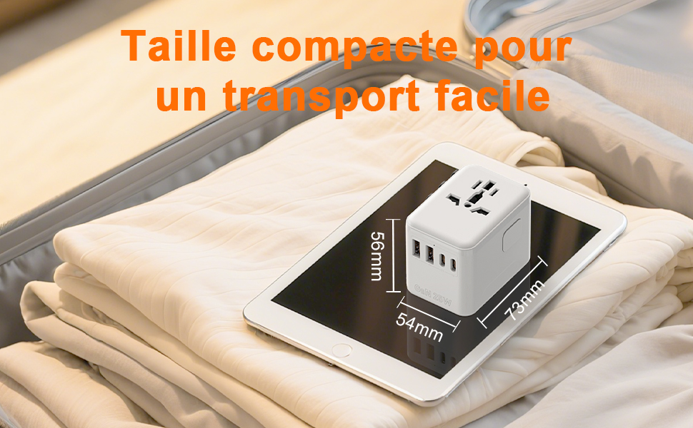 adaptateur voyage prise