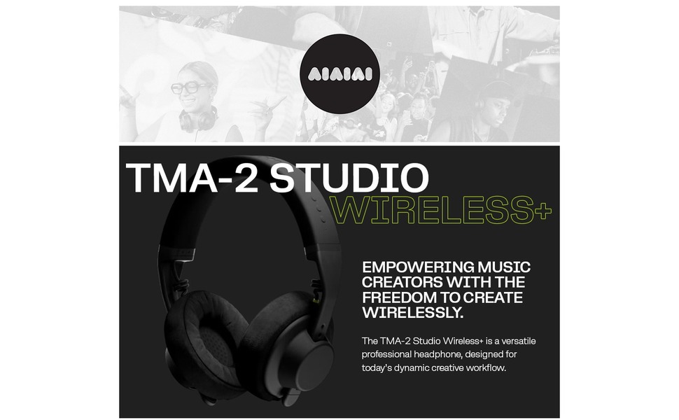AIAIAI TMA-2 Studio Wireless + Over Ear Ultra Low Latency