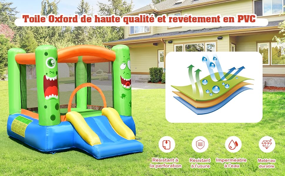COSTWAY Château Gonflable/Aire De Jeux Pour Enfants Avec Cercle Panier De Basket-ball Toboggan Et Kit De Réparation Souffleur Non-inclus 10 COSTWAY Château Gonflable/Aire De Jeux Pour Enfants Avec Cercle Panier De Basket-ball Toboggan Et Kit De Réparation Souffleur Non-inclus -Pas Cher Clair Jardin Magasin AAHKMJXYDAFdJAOAIMEbOAchlkWZ0oakZn uVZ0mPidMNbILvCvspZ4oG3fPgIqc1P26RdPiG8KHKUtblW5 ULKvLD1OHzwX jolGWPZGyLZfAIWgqXjNCFkcO5ABS7ZyNnaL2x3H6CFw Jujrm