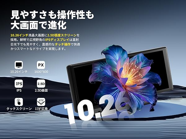 Amazon.co.jp: ワイヤレスCarPlay &Android Auto 車載モニター
