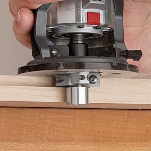 Ultra-Shear Rabbeting Router Bit, 1/4 Inch Shank, 3 Flute