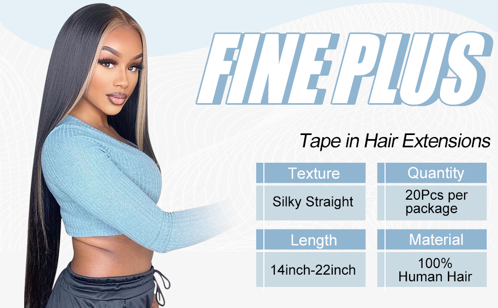 Tape in Hair Extensions Natural Black 100 Remy Hair Thick Straight for
