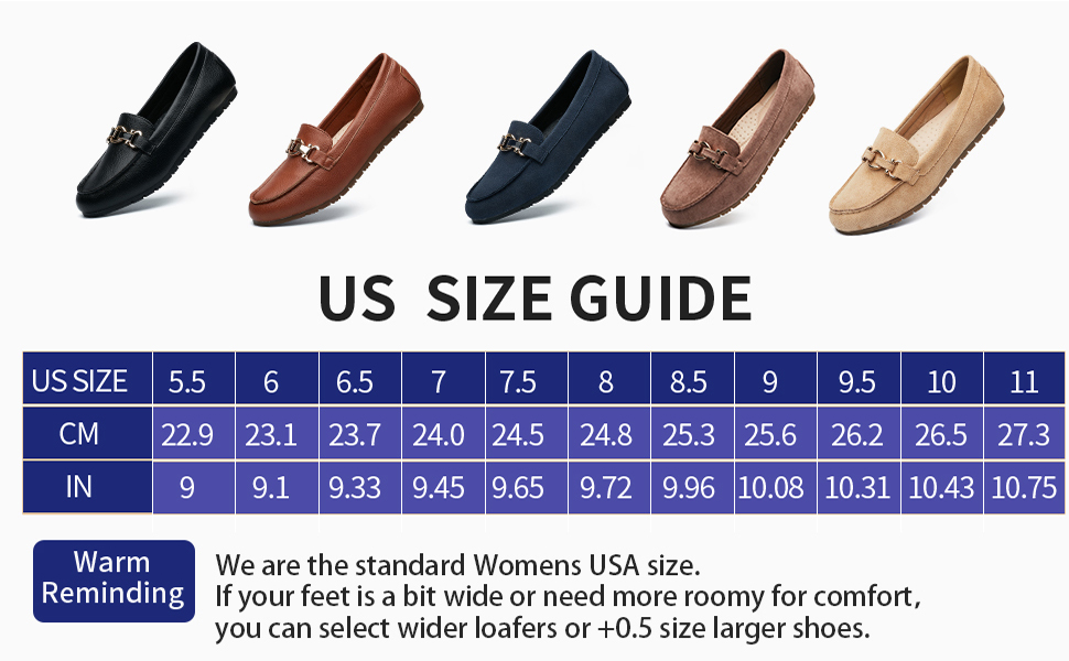 USA SIZE CHART CAN HELP YOU FIND THE PERFECT FIT