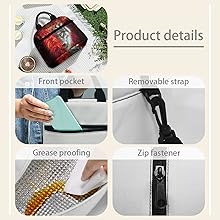 Thermal Cooler Insulated Lunch Bag