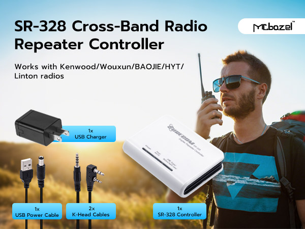 Amazon.com: Mcbazel Surecom SR-328 Cross Band Radio Duplex