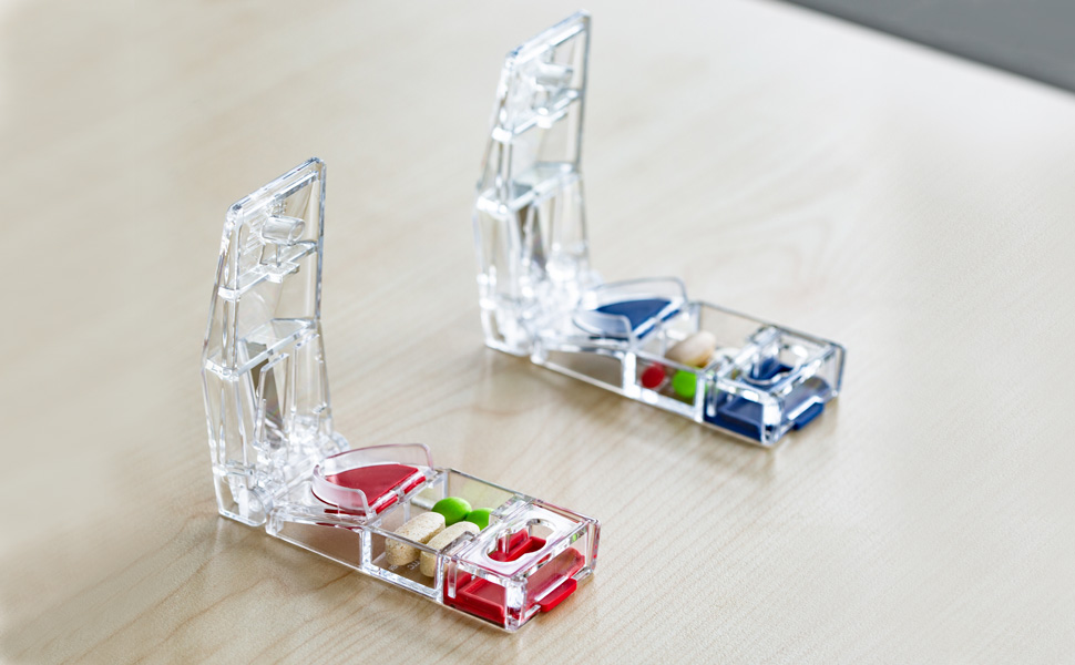 Maxpert Medical MAXSPLIT Safety Pill Splitter with Puncher