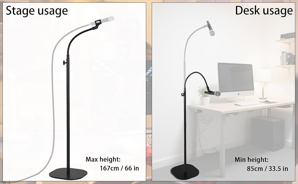 microphone floor stand