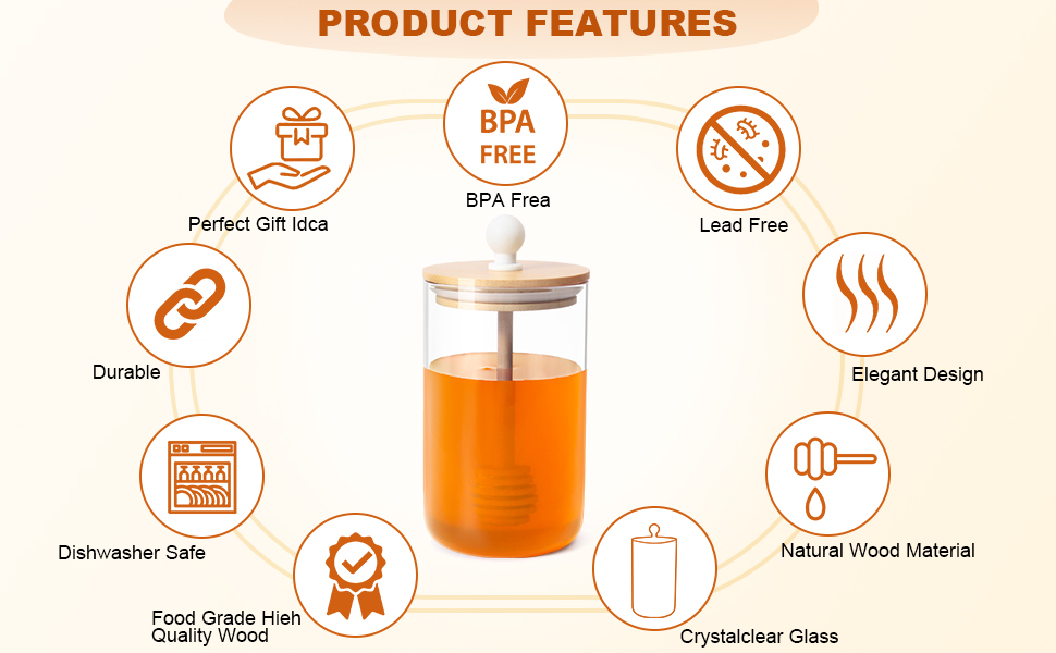  honey containers
