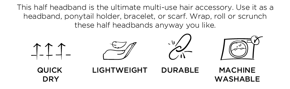 Half Headbands Details