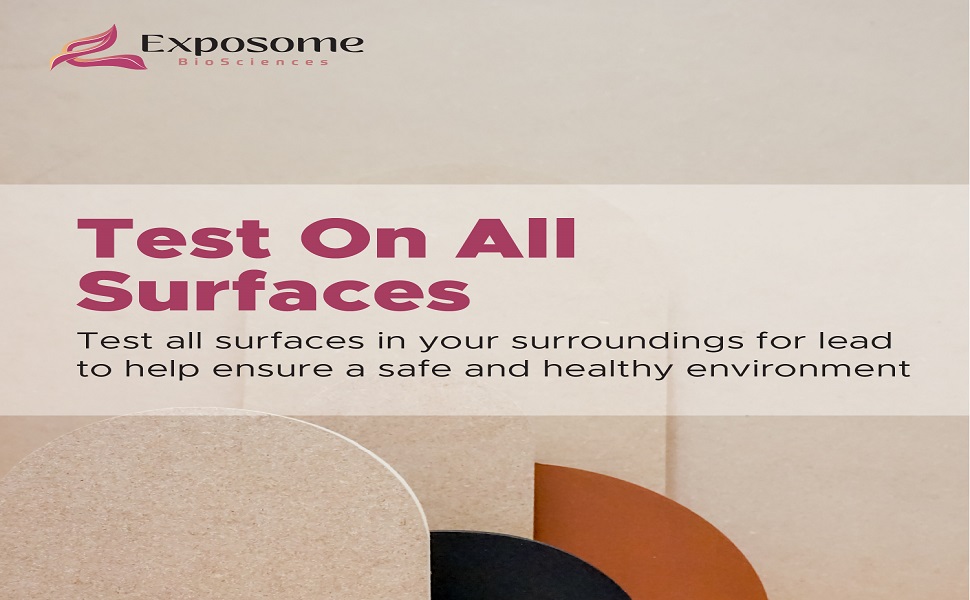 Lab Grade Lead Test Kit for Home Use with 100 Lead Check Test Swabs