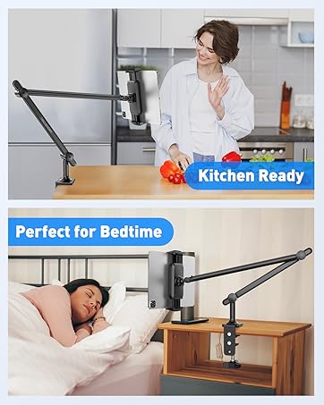 Amazon.com: AboveTEK Tablet Stand Holder, Aluminum iPad