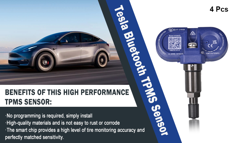 Amazon.com: Tesla Bluetooth Tire Pressure Monitoring System