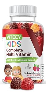 Complete Multi Vitamin Gummies with B Vitamins + Zinc for Kids