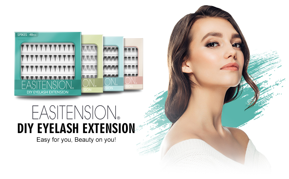 DIY Eyelash Extension, 3D Effect Glue Bonded Band