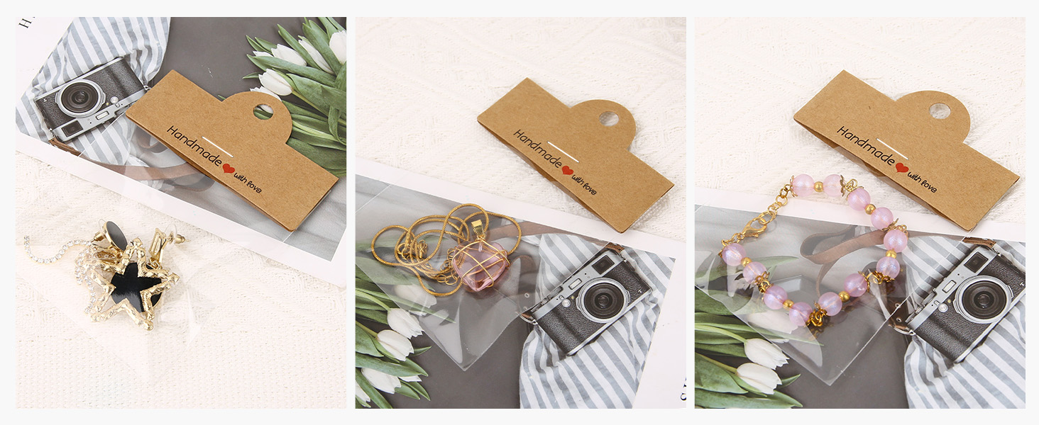 200 Pcs Bracelet Packaging Bags