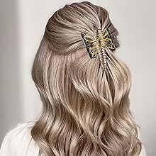 Amazon.com : 4 Pieces Elastic Double Comb Hair Fork Clips
