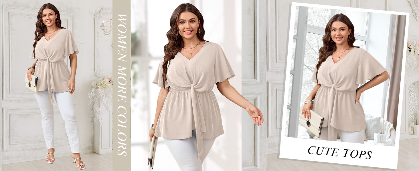 Plus Size Summer Tops