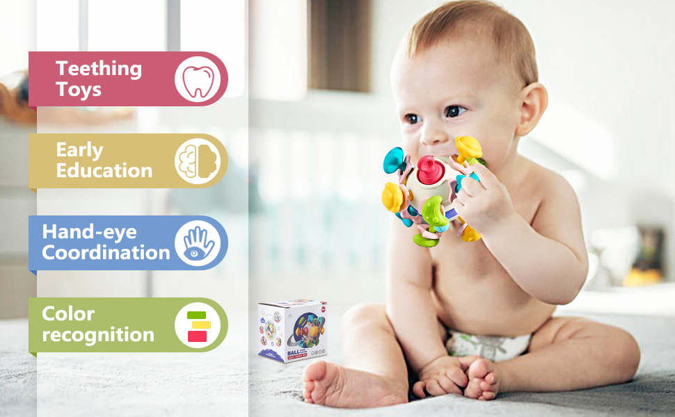 Baby Teething Toys Baby teethers Relief Sensory