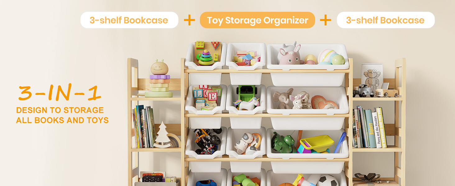 kids toy storage organizer