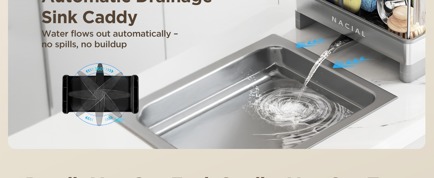 kitchen sink sponge holder