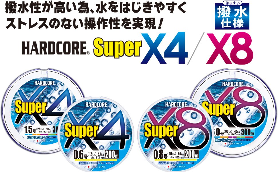 Amazon.co.jp: DUEL (デュエル) PEライン 釣り糸 HARDCORE