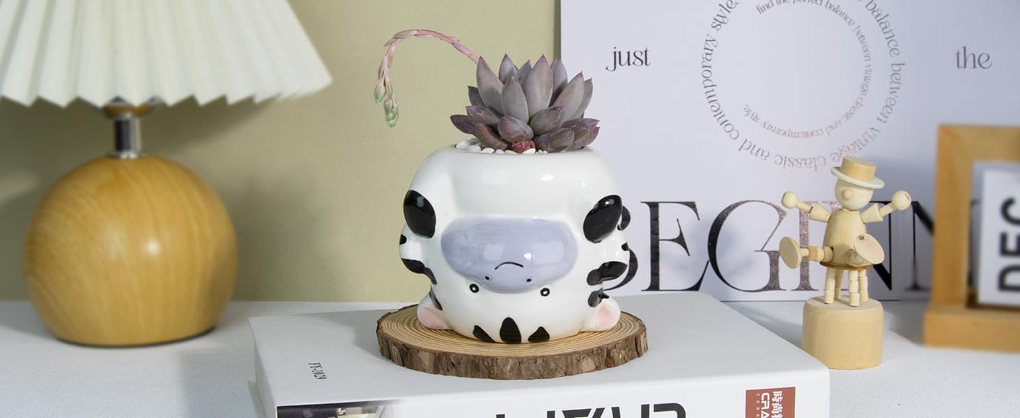 Cute Animal Ceramics Planter