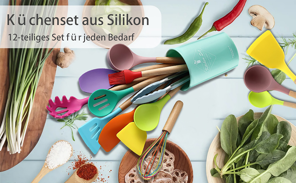 Set da cucina in silicone