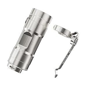 ロビーボン　S3チタン RovyVon S3 Ti Titanium LED Flashlight,1800 Lumen Super