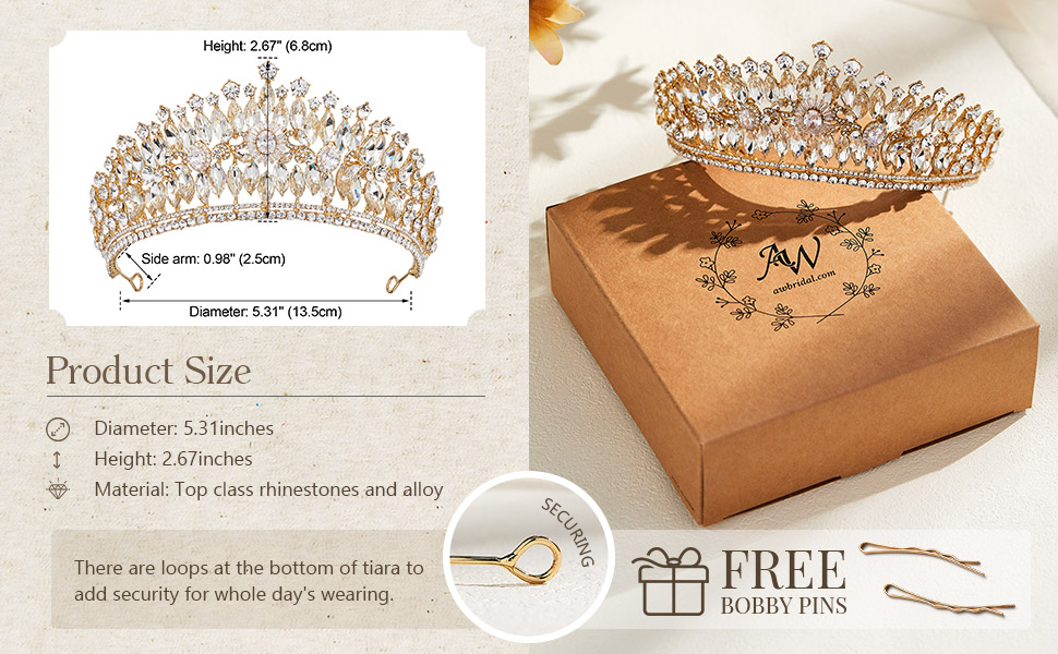 crystal wedding crown pageant tiara