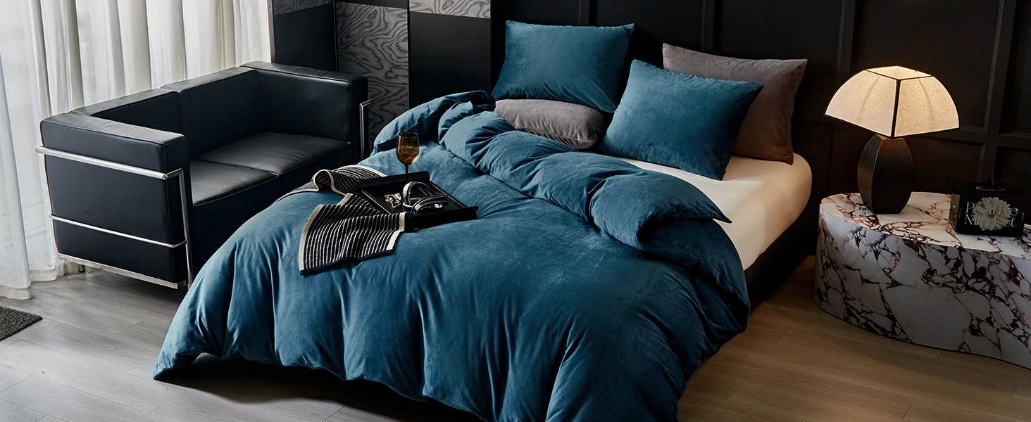 velvet duvet cover king
