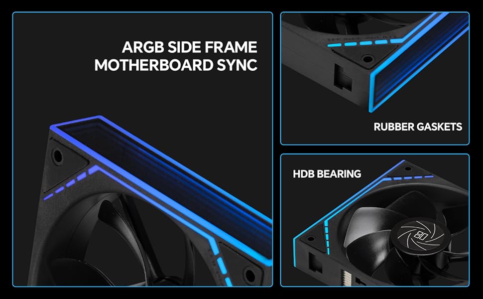 Thermalright TL-M12QR Reverse Case Fans