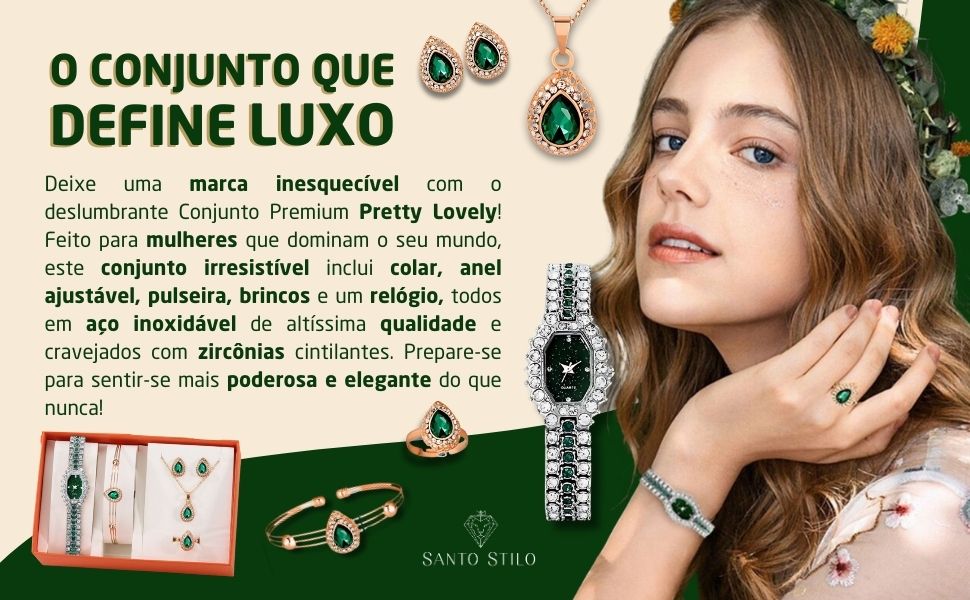 completo conjunto de luxo