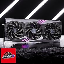 GeForce RTX 4070 GAMING X TRIO 12G tri frozr 3