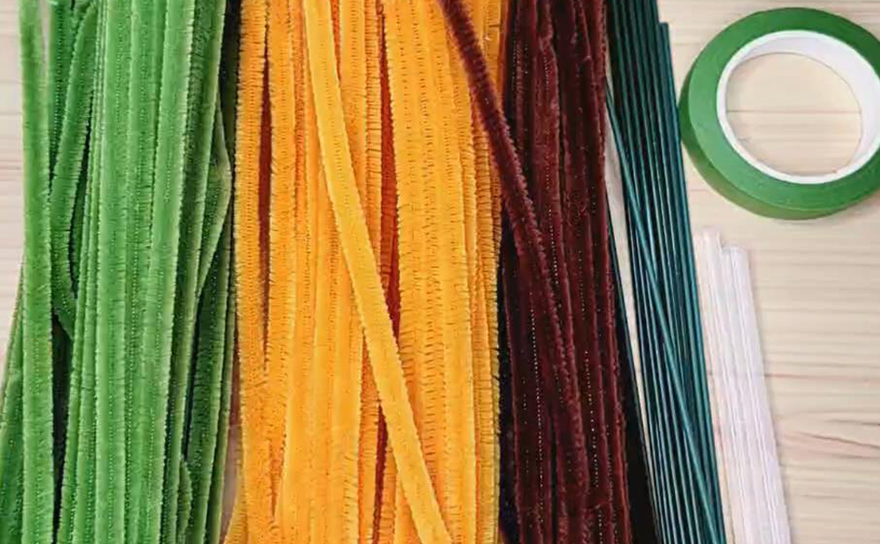 YOOTOM 220PCS DIY Crafts Pipe Cleaner Chenille Stems Kits