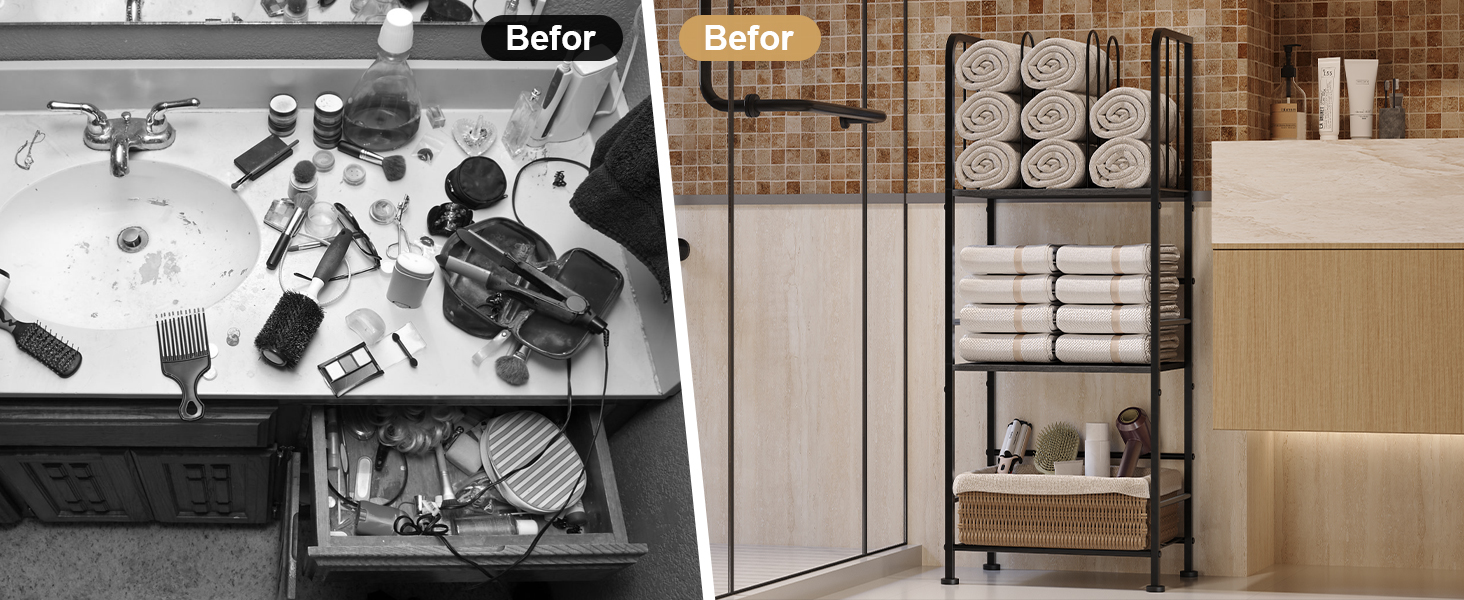 towel rack for bathroom