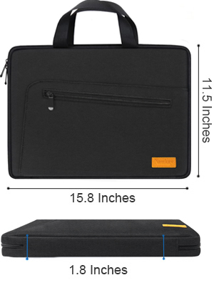 Laptop Sleeve Case 15.6 Inch, Durable Shockproof
