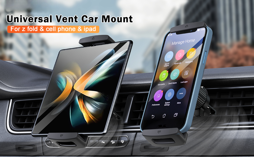 Universal Air Vent Car Mount for Phone Tablet