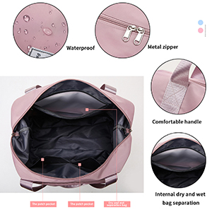 Dry-wet Separation Travel Bag 